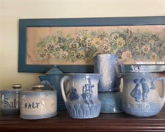 Salt glaze pottery