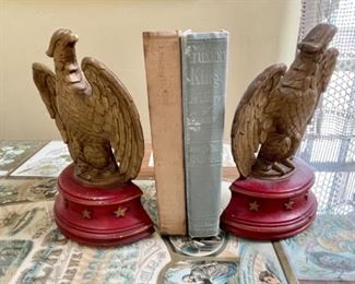 Eagle bookends