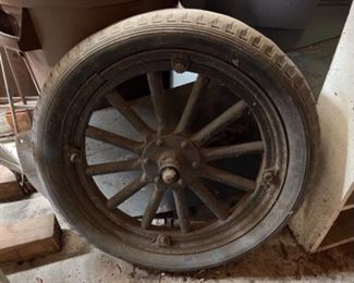 Model T early automobile wheel