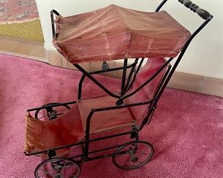 Victorian period baby carriage/pram