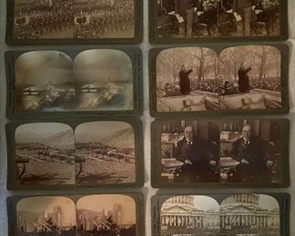 A sampling of the stereoscope cards