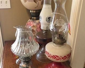 Oil lamps 
$25