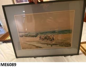 https://www.ebay.com/itm/124857787094	ME6090 : Manuel Tavares (1911-1974) Water Color Seaside Original Art
