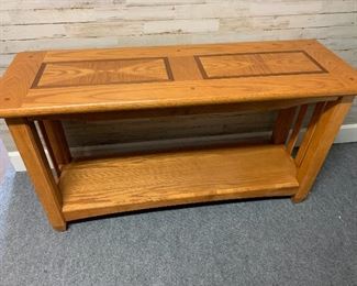 3 pc set. Includes sofa table, coffee table and end table. Solid wood 