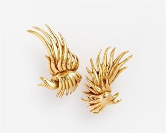 1. Tiffany & Co Schlumberger 18k Earrings