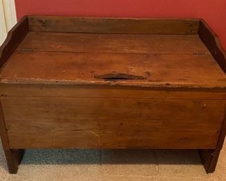 Was $500, now $250
Antique primitive blanket chest.

Available for immediate purchase by credit/debit card. Call 615-830-3089 to purchase now.
