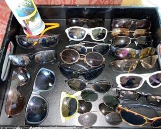 Sunglasses not offered at the first sale. 