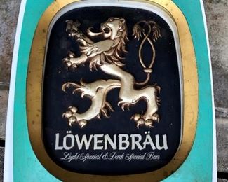 Lowenbrau Beer Sign
