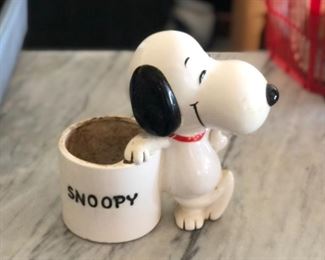 1966 Snoopy Planter/Container