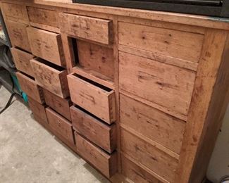 Handmade Wooden Tool/Parts Storage
