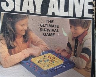 Vintage Stay Alive Game