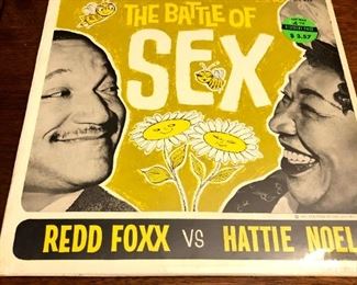 Assorted Albums: Redd Foxx and Hattie Noel - Comedy