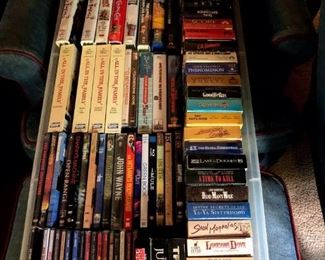 Assorted VHS Movies & TV Shows