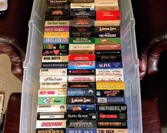 Assorted VHS Movies & TV Shows
