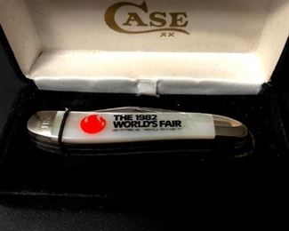 1982 World's Fair Case Pocket Knife w/box