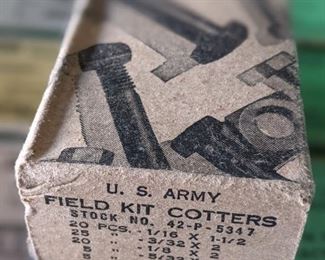 NIB: U.S. Army Field Kit Cotters