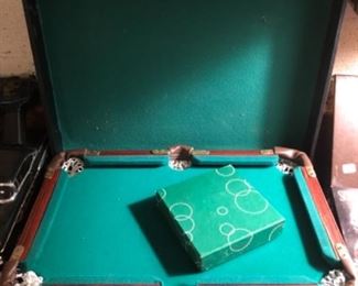 Small Tabletop Pool Table