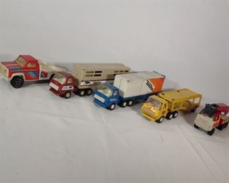 Collectable Tonka Trailers and Trucks