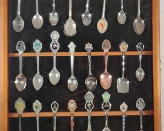 Collectible Spoons Display Case