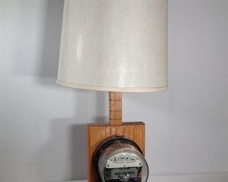 Electric Meter Lamp Collectable