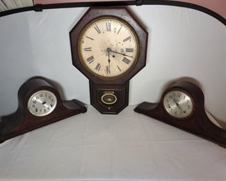 Four Vintage Collectable Clocks