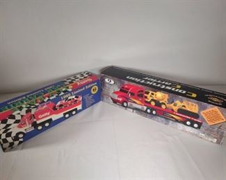 Sunoco and Getty Toy Trucks