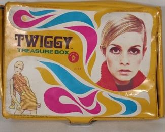Twiggy Memorabilia Plastic Box