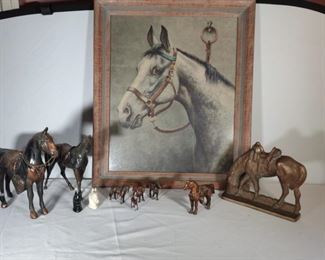 Vintage Equestrian Figurines and Statues