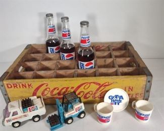 Vintage Pepsi and CocaCola Collection