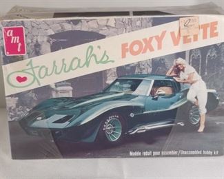 Vintage Toy Car Model Kits