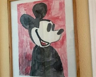 Picasso does Mickey