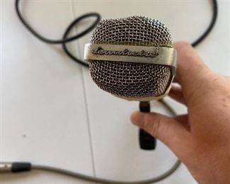 Sennheiser microphone heavily used
