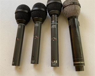 3 AKG SE300B microphones w/ AKG heads & 1 Beyer Dynamic M69