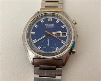 Seiko Chronograph Automatic (works) with broken band