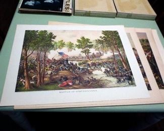 Copyright 1880's Kurz & Allison Civil War Prints