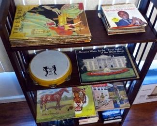 "The Etude" Music Magazine, 45 Records, tambourine