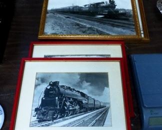 Framed Locomotive or Train Photos