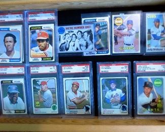 Vintage Baseball Cards - many graded.