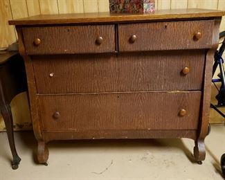 Oak four drawer chest