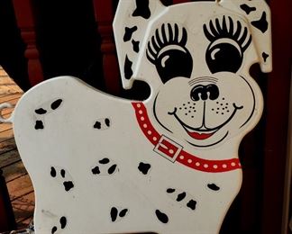 Whimsical pooch plaque