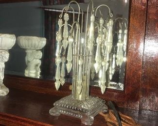 A pair of Art Deco lamps