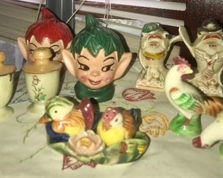 Lots of vintage salt and pepper shakers