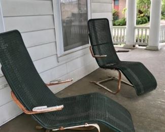 Mid-Century outdoor chairs