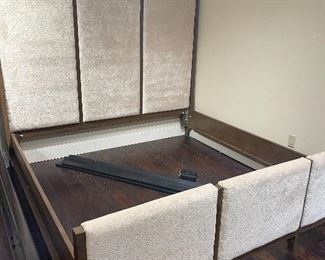 tempo king bed available in gray 