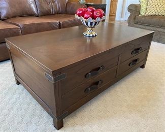 Arhaus coffee table