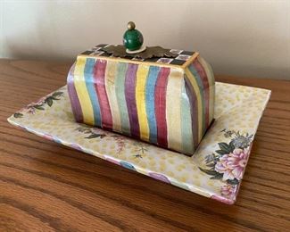 Mackenzie-Childs Butter Dish