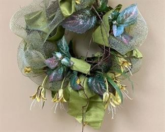 Wisteria wreath