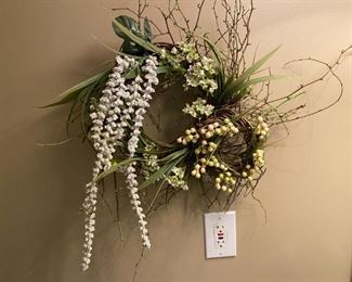 Wisteria wreath