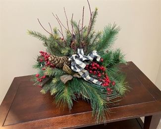 Wisteria Christmas arrangement