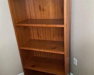 Pottery Barn bookshelf.